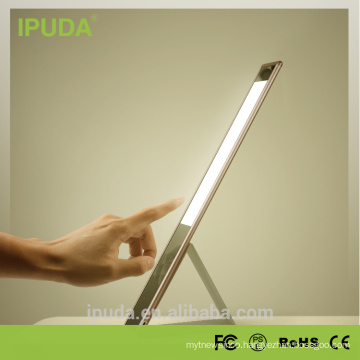 IPUDA 6w touch table led lamp led table lamp touch switch and touch dimmer aluminium body